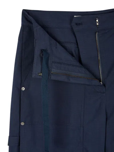 Studio Tomboy Straight-leg Trousers In Blue