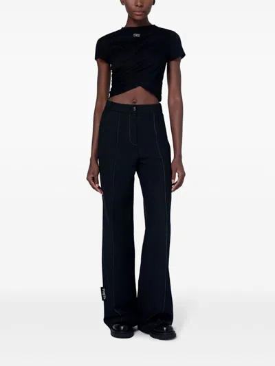 PORTS 1961 LOGO-APPLIQUÉ COTTON T-SHIRT 