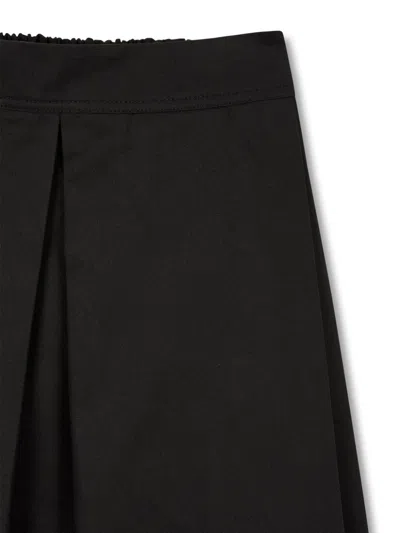 Studio Tomboy Cotton A-line Skirt In Black