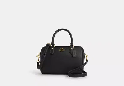 Coach Outlet Rowan Satchel Bag In Black