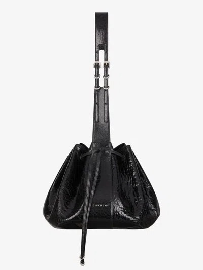 Givenchy Medium Pumpkin Bag In Crackled Patent Leather In Multicolor