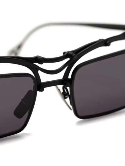 Shop Innerraum Square-frame Sunglasses In Black