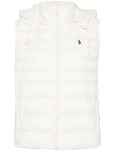 Polo Ralph Lauren Packable Puff Vest In White