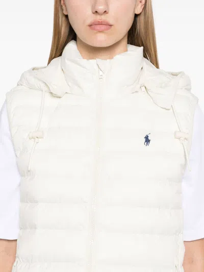 Polo Ralph Lauren Packable Puff Vest In White
