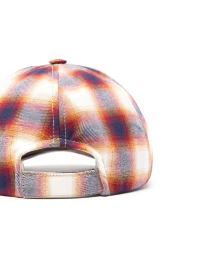 Isabel Marant Logo-embroidered Cap In Blue