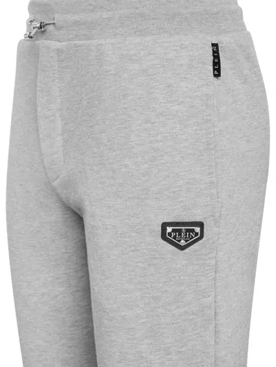 Philipp Plein Iconic Plein Joggers In Grey