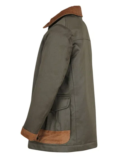 Fay Green Jacket For Boy In Green