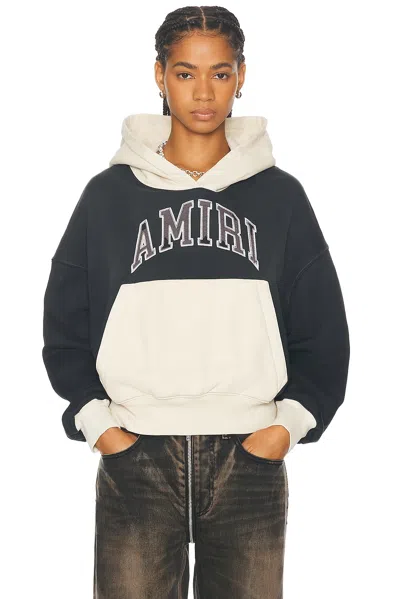 Amiri Vintage Hoodie In Aged Black