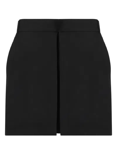 Shop Ami Alexandre Mattiussi Mini Skirt In Black