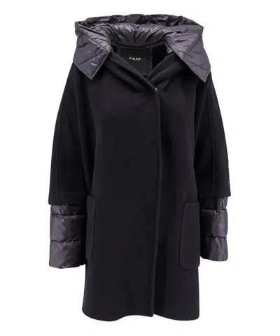 Shop Pinko Coat In Black