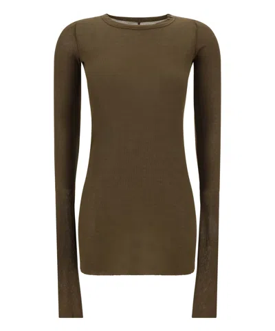 Shop Rick Owens Top In Brown