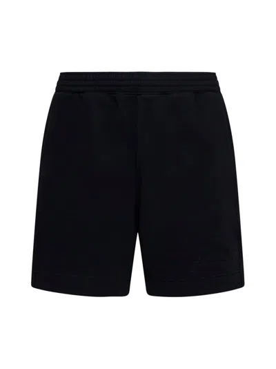 Shop Givenchy Elasticated Waistband Shorts In Black