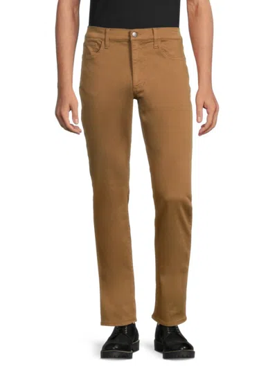 Joe's Jeans Men's Slim Fit French Terry Jeans In Sepia