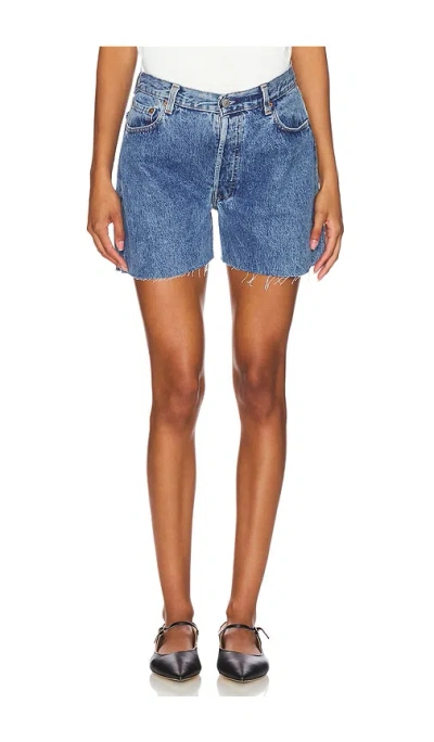 Aligrace Maternity Baggy Short In Medium Dark