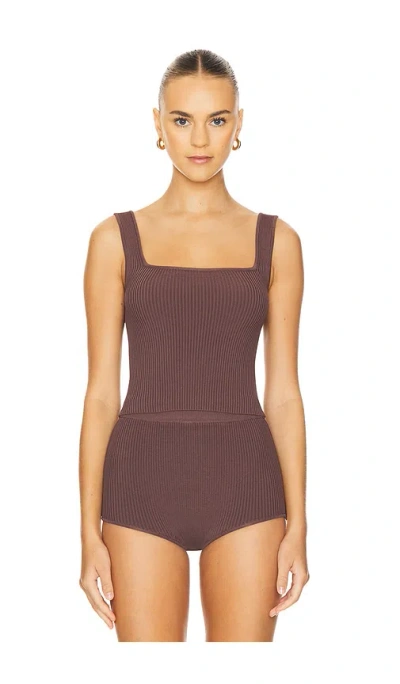 Lovers & Friends Limor Tank In Brown