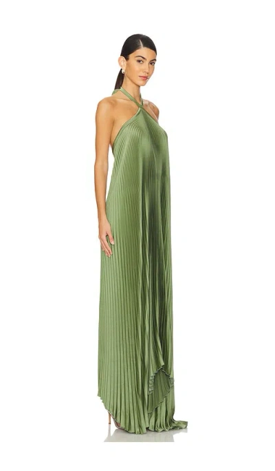 L'idée Deesse Gown In Green