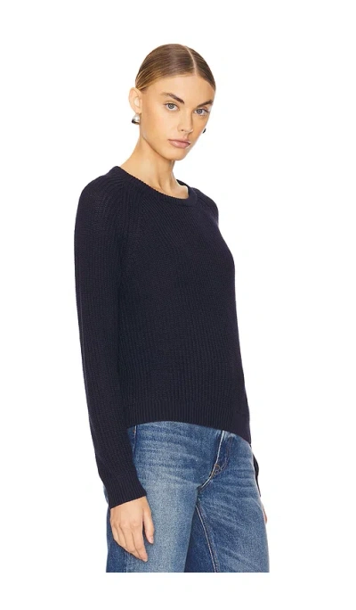 One Grey Day Raleigh Pullover In Navy
