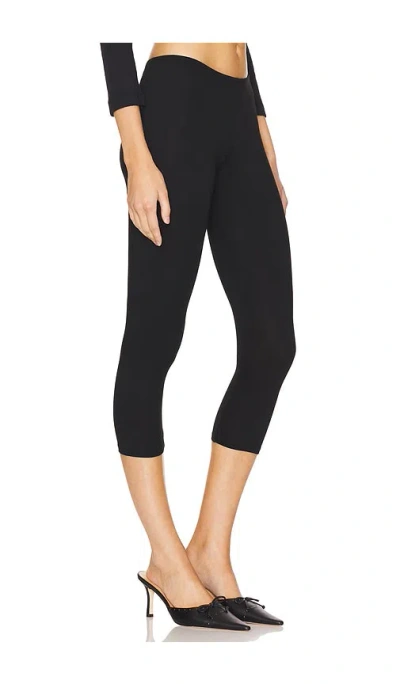 Only Hearts Crop Leggings In Black