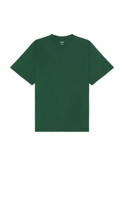 Shop Wao The Oversized Tee In Green