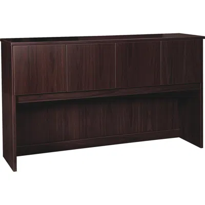 Lorell Prominence 2.0 Hutch - 66" X 16"39" - 4 Door(s) - Material: Particleboard - Finish: Laminate