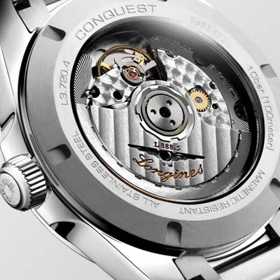Pre-owned Longines Conquest 2024 38mm Champagne Dial Ss Men's Watch L3.720.4.62.6