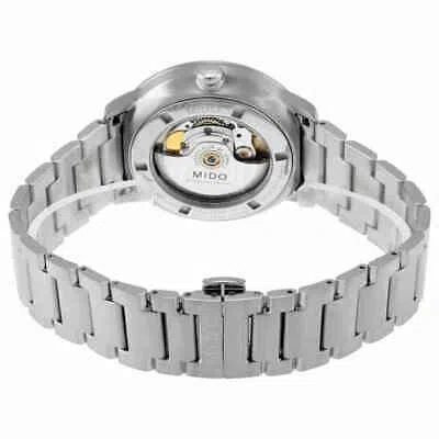 Pre-owned Mido Commander Ii Automatic Black Dial Men's Watch M021.431.11.051.00