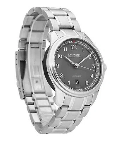Pre-owned Bremont Airco Mach 2 Automatic 40mm Stainless Steel Mens Watch Airco-m2-an-b
