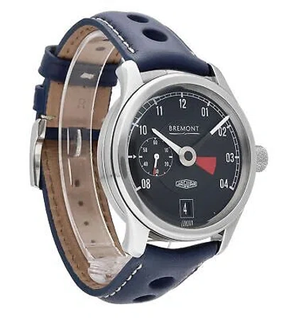 Pre-owned Bremont Jaguar Mki Black Dial 43mm Automatic Men's Watch J-mki-r-s