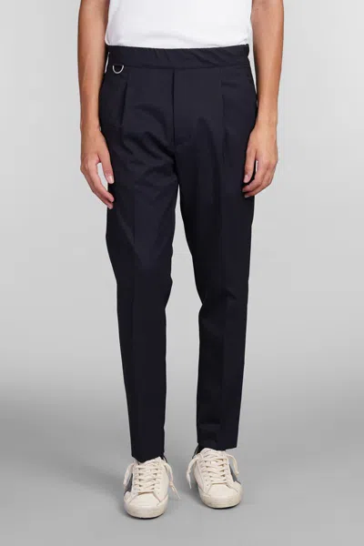 Shop Low Brand Patrick Pants In Blue