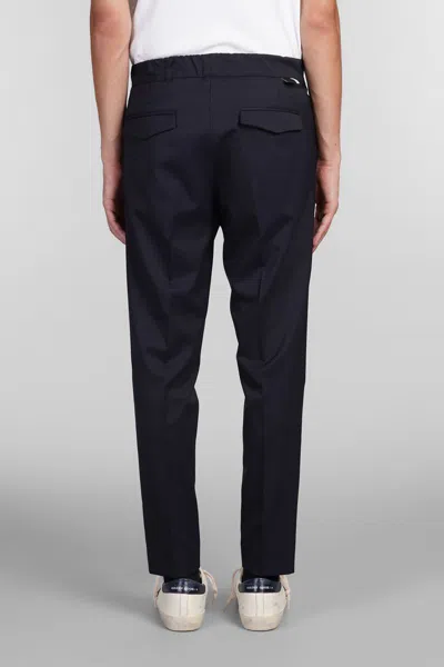 Shop Low Brand Patrick Pants In Blue