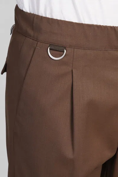 Shop Low Brand Patrick Pants In Brown