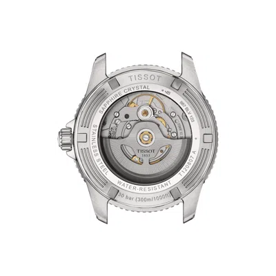 Pre-owned Tissot Seastar 1000 40mm Powermatic 80 Two Tone Watch T1208072205100
