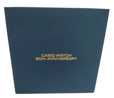 Pre-owned Casio Pro Trek Prw-61ss-2jr 50th Anniversary Limited Solar Radio Men Watch Blue
