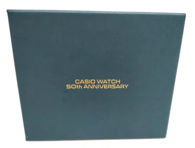 Pre-owned Casio Pro Trek Prw-61ss-2jr 50th Anniversary Limited Solar Radio Men Watch Blue