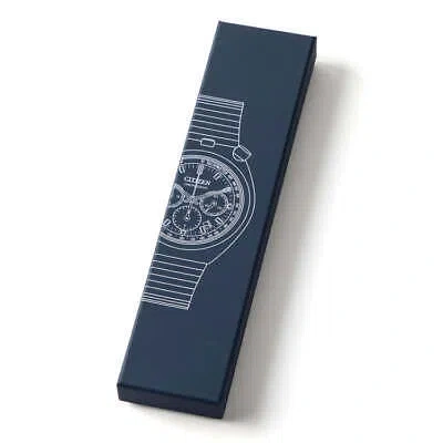 Pre-owned Citizen Tsuno Chrono An3676-65l Begin 70's Remix Bespoke Limited Watch 38mm
