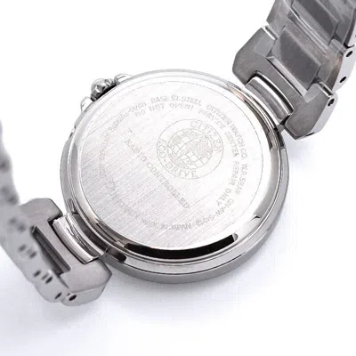 Pre-owned Citizen Xc Ec1030-50a Basic Collection Eco-drive Radio Solar Watch 27.8mm Women
