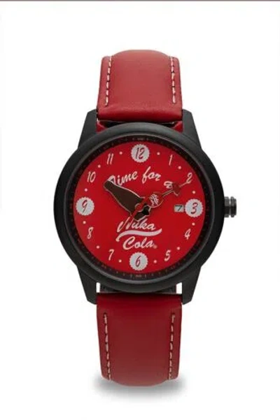 Pre-owned Meister Fallout 4 76 Vegas Time For A Nuka-cola Bottle Cap Wrist Watch /500 + Coa