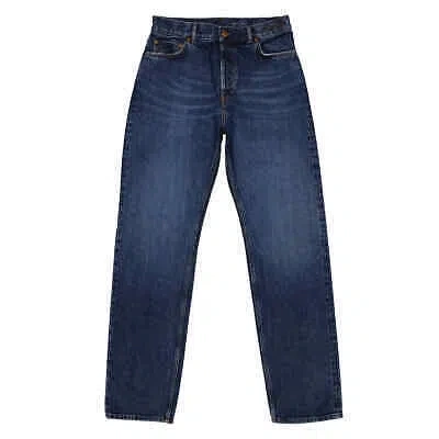 Pre-owned Chloé Chloe Ladies Semeru Slim Cotton Denim Jeans In Blue