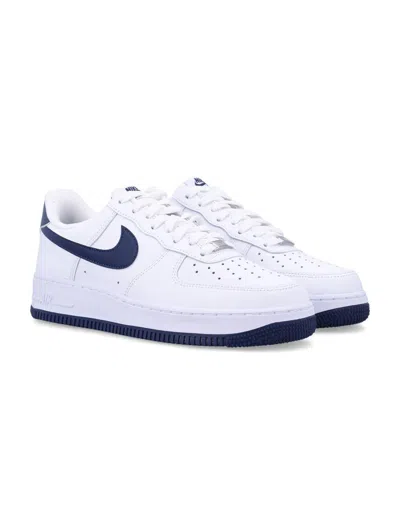 Shop Nike Air Force 1 07 Sneaker In White Navy