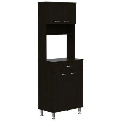 Depot E-shop Helis 60 Kitchen Pantry Black Wengue