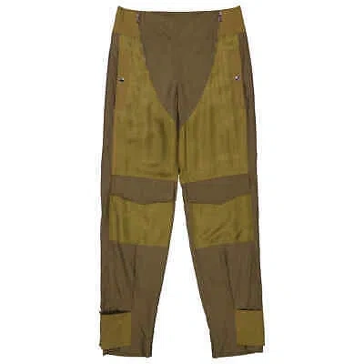 Pre-owned Burberry Dark Seaweed Green Cargo Pants In Multicolor