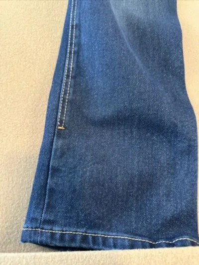 Pre-owned Harley-davidson ® Women's Fxrg Armalith Denim Mid-rise Jeans 27 Indigo 98268-19vw In Blue