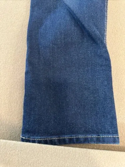 Pre-owned Harley-davidson ® Women's Fxrg Armalith Denim Mid-rise Jeans 27 Indigo 98268-19vw In Blue