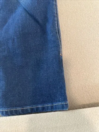 Pre-owned Harley-davidson ® Women's Fxrg Armalith Denim Mid-rise Jeans 27 Indigo 98268-19vw In Blue