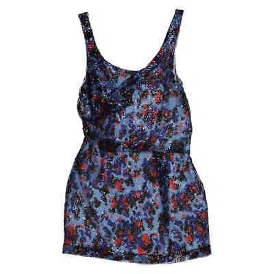 Pre-owned Atlein Ladies Sequin Camo Dress In Multicolor