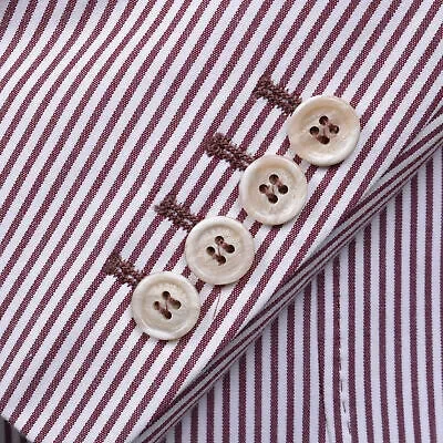 Pre-owned Brunello Cucinelli Men's Casual 100% Cotton 3 Button Blazer/jacket In Two Tone