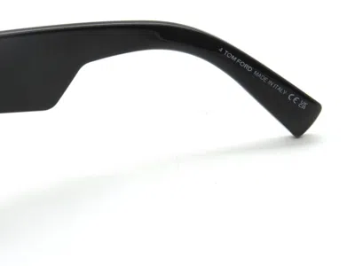Pre-owned Tom Ford Rellen Ft 1093 01v Black/blue Photochromic Ski Shield Sunglasses