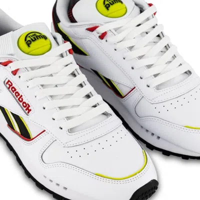 Pre-owned Reebok Classic Pump Size 9.5 Gw4728. Michael Chang Tennis Color Way. Green Neon In White