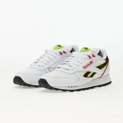 Pre-owned Reebok Classic Pump Size 9.5 Gw4728. Michael Chang Tennis Color Way. Green Neon In White