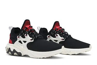 Pre-owned Nike React Presto 'chatty Matador' Av2605-002 In Black/phantom-university Red